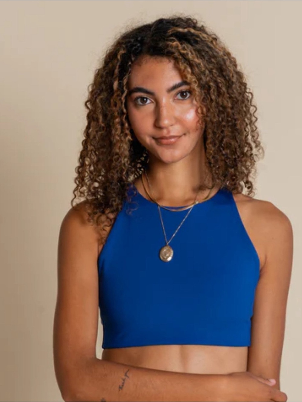 GIRLFRIEND COLLECTIVE Topanga Sports Bra - Sodalite
